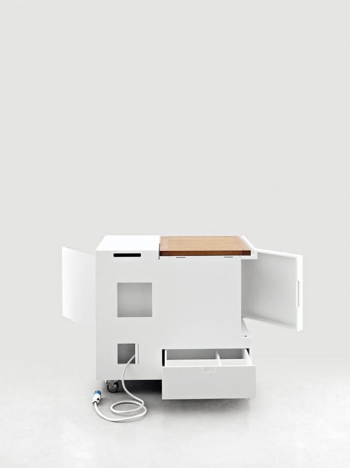 Minikitchen, design di Joe Colombo per Boffi.